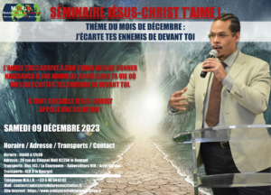 SÉMINAIRE DE DÉCEMBRE 2023